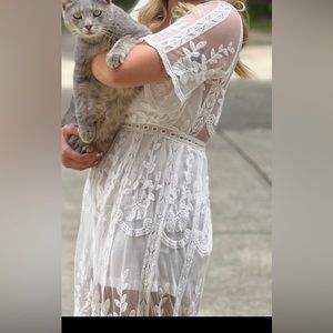 Lace Romper - only worn once!